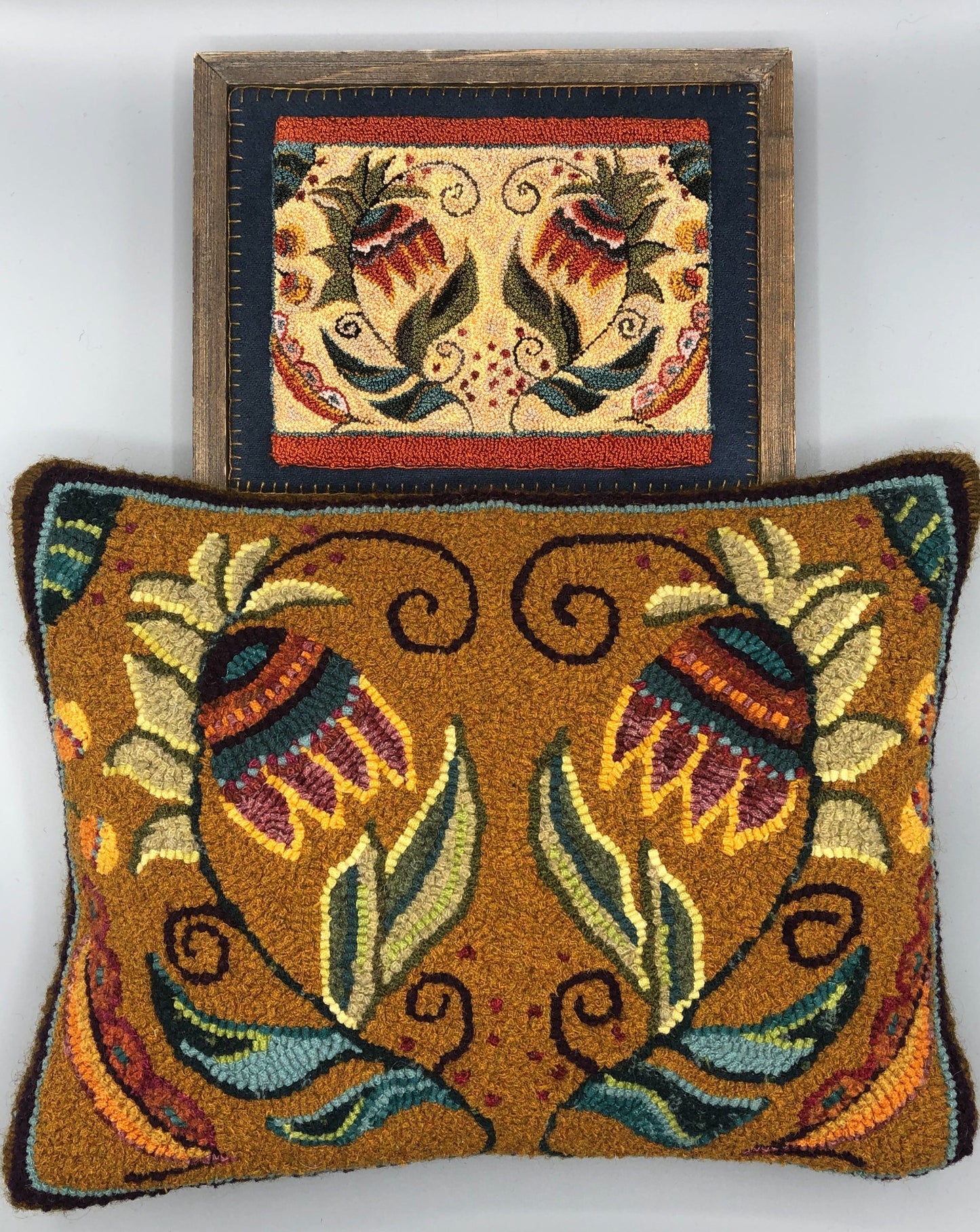 Awakening #1214 Rug Hooking Paper Pattern, by Orphaned Wool