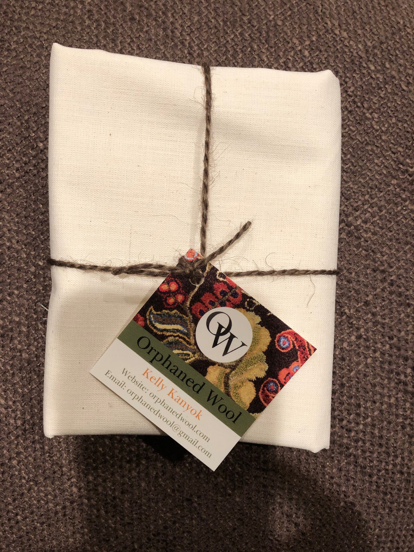 Quality Weaver's Cloth Fabric, from 1/8 to 1 full yard available at Orphaned Wool.