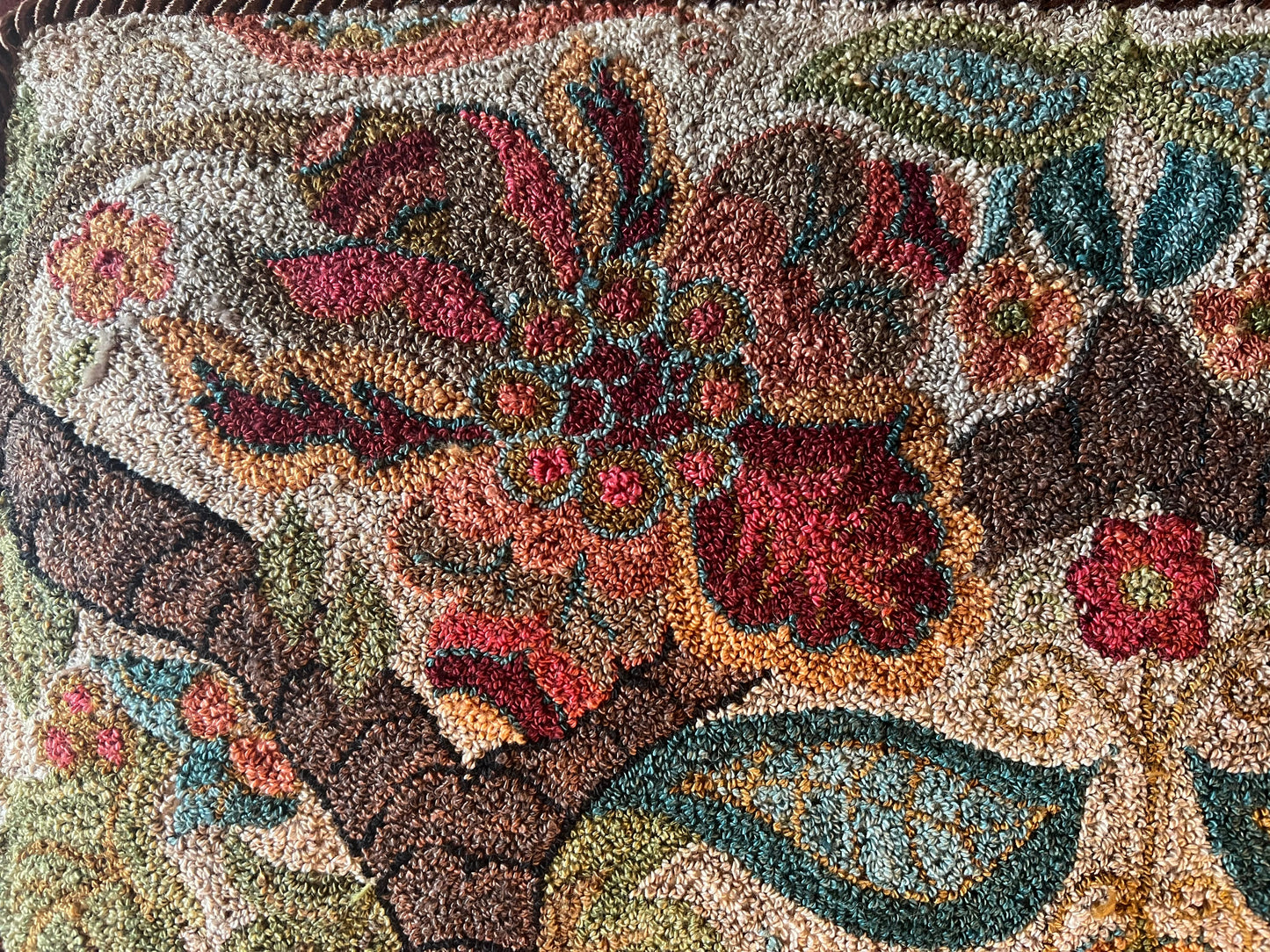 Flourish #1632-PDF Rug Hooking Pattern-Digital Download