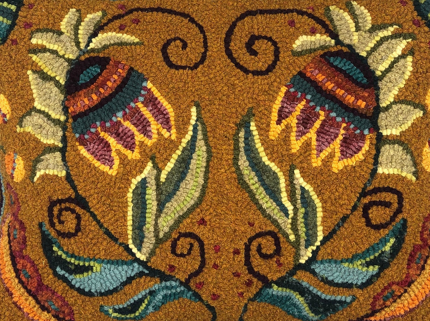 Awakening #1214 -Rug Hooking PDF digital download Pattern, by Orphaned Wool