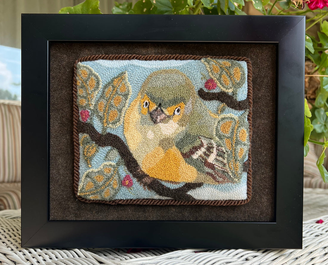 Thread to Art: HOW TO FRAME PUNCH NEEDLE ARTWORK- Issue Three