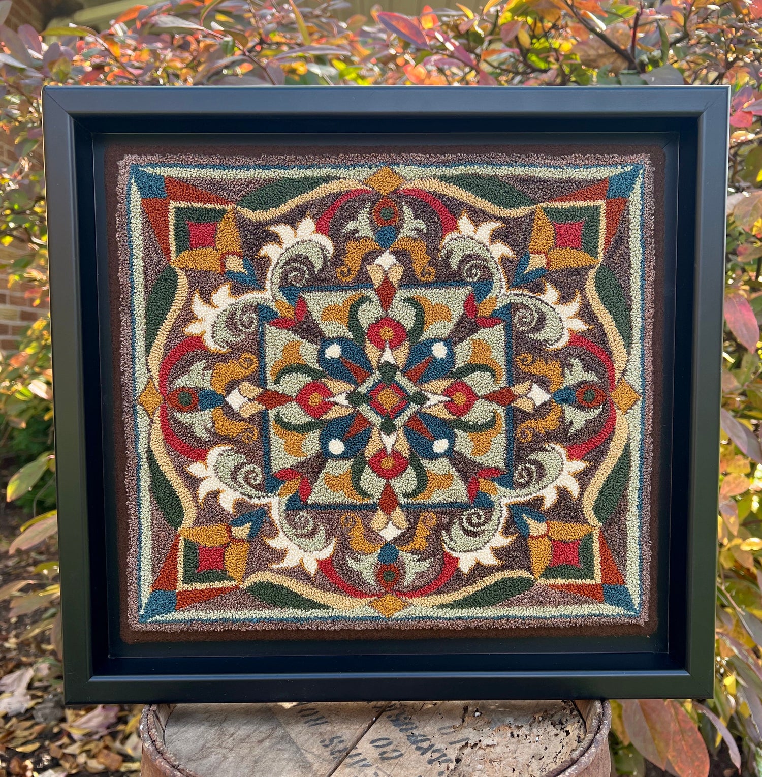 Geometric Punch Needle Patterns | Structured Designs