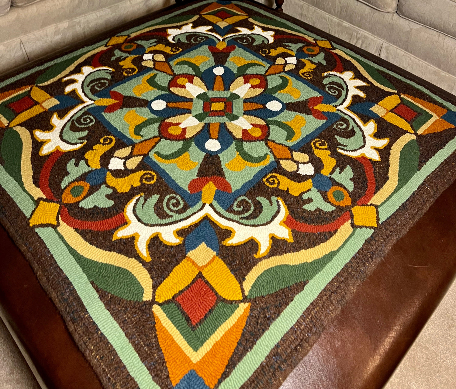 Geometric Rug Hooking Patterns | Structured Designs