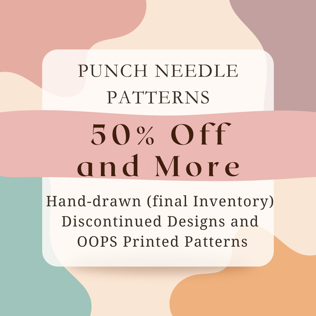 Punch needle rug yarn palette bundle – Whole Punching