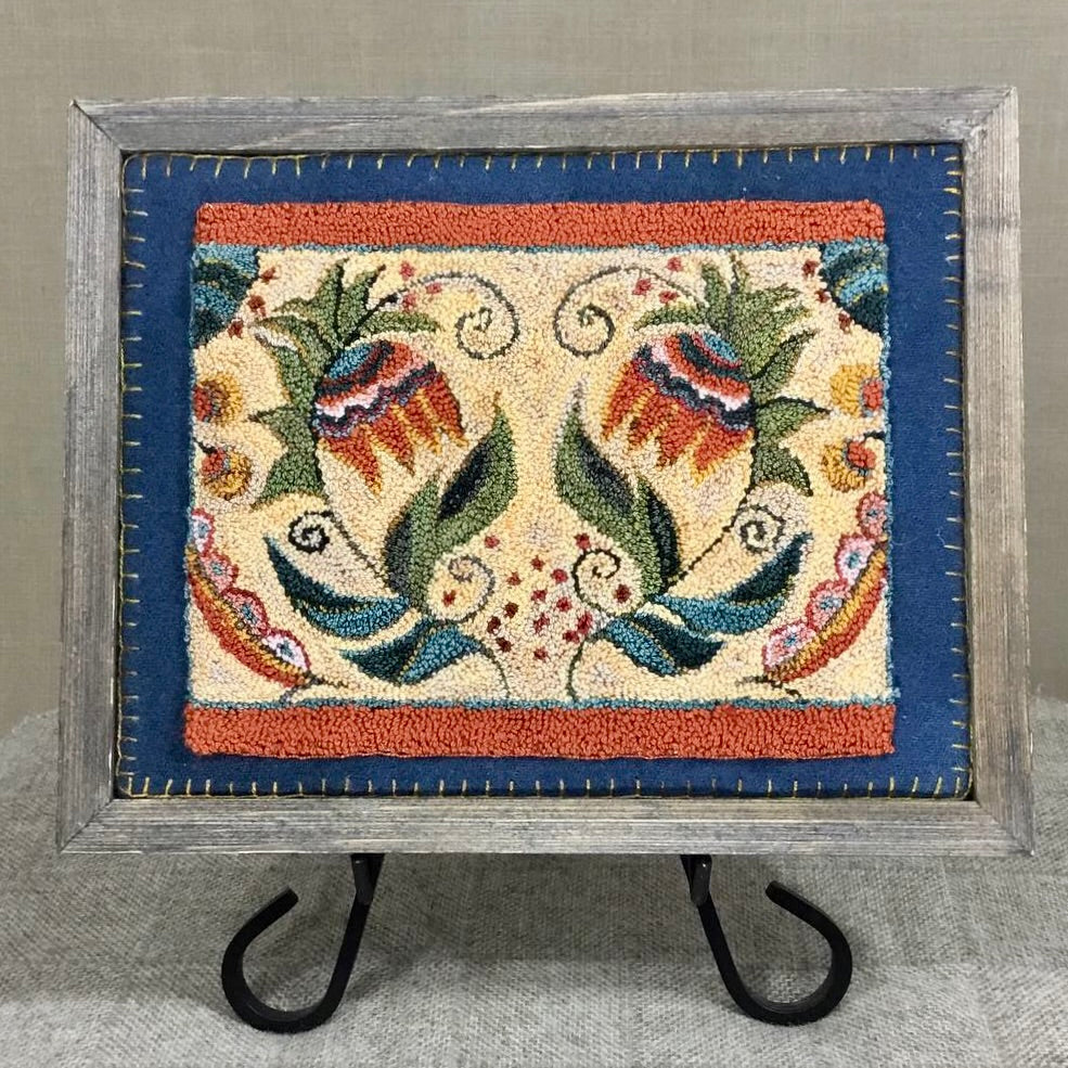 Awakening #1214 - Floral Punch Needle Embroidery Pattern