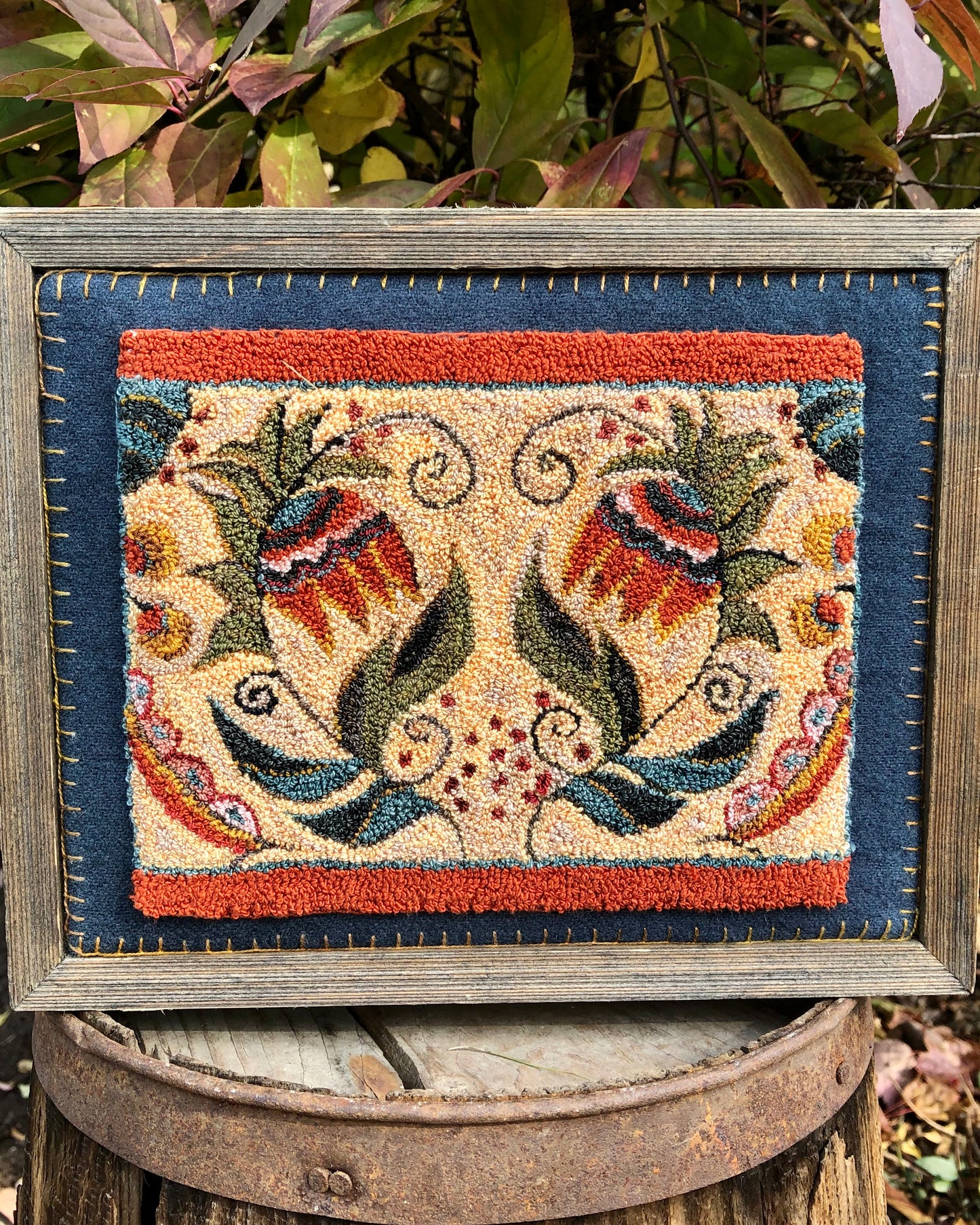 
Create a classic textile artwork with the Awakening #1214 Punch Needle Pattern. Includes full-color thread placement guide and thread options for Valdani or DMC.