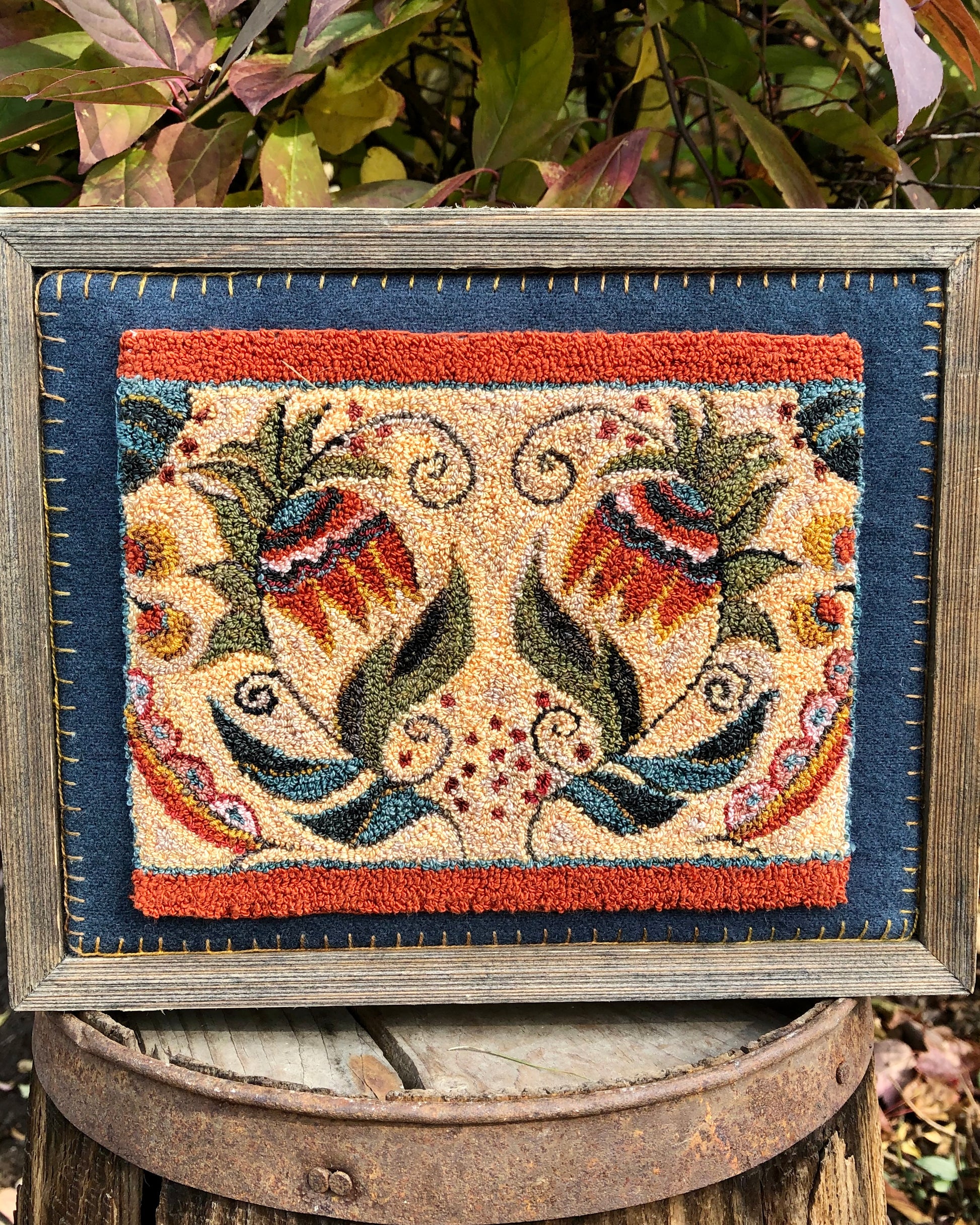 
Create a classic textile artwork with the Awakening #1214 Punch Needle Pattern. Includes full-color thread placement guide and thread options for Valdani or DMC.