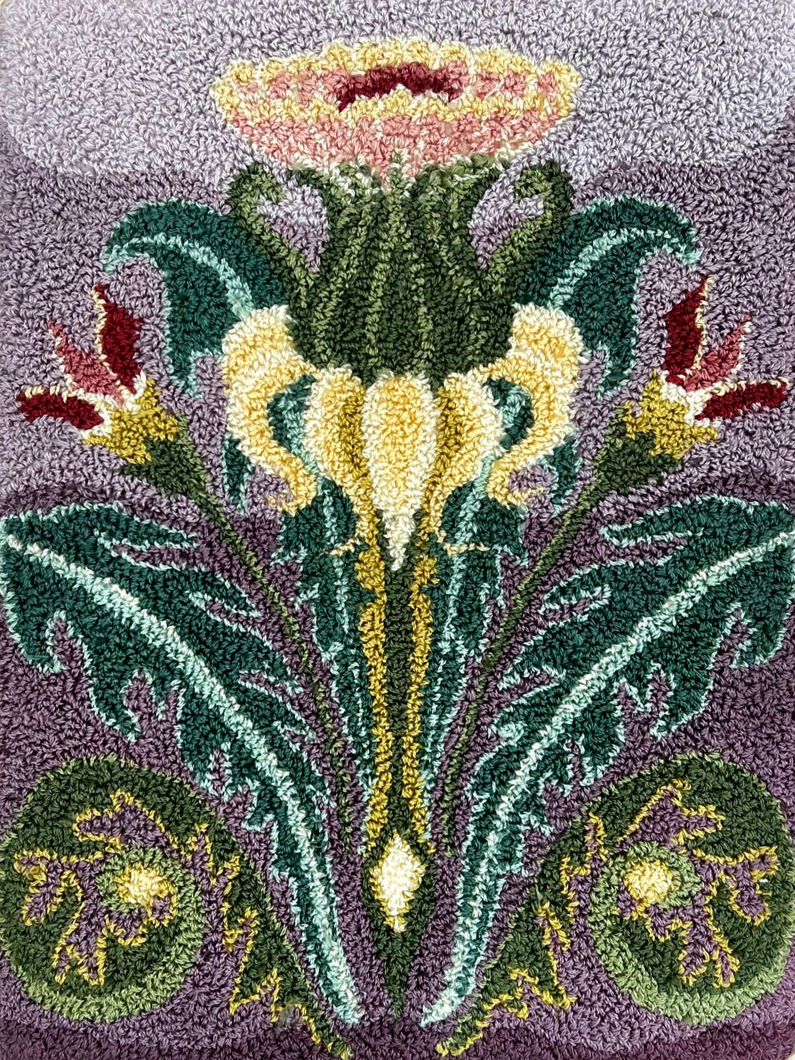 Behold-PDF Digital Download Rug Hooking Pattern by Orphaned Wool- Copyright ©️ 2024 Kelly Kanyok