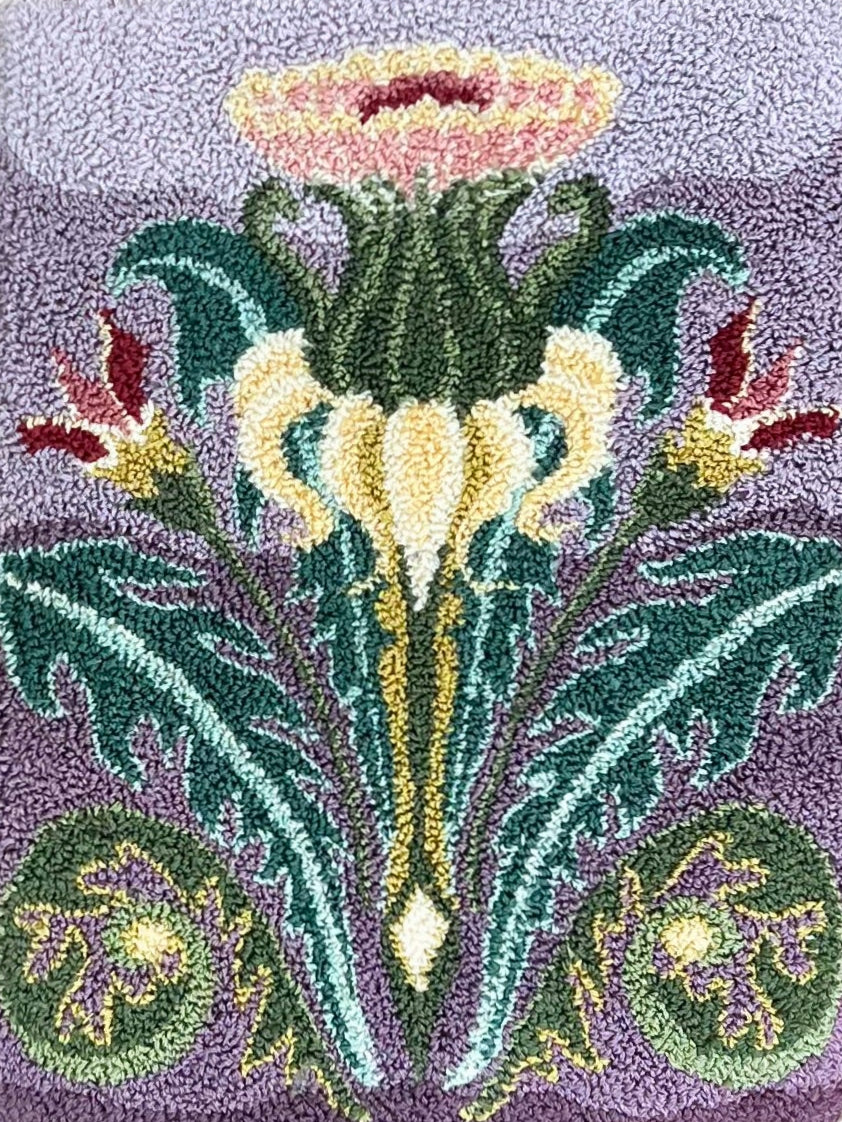 Behold-PDF Digital Download Rug Hooking Pattern by Orphaned Wool- Copyright ©️ 2024 Kelly Kanyok