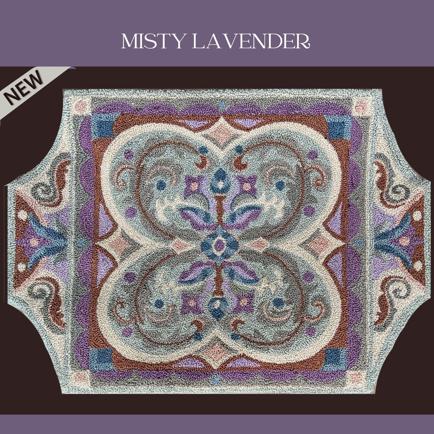  Misty Lavender- PDF Rug Hooking Digital Download Pattern by Orphaned Wool. This is a 5 page download pattern file of a lovely detail rug hooking pattern, size suggestion and helpful information is included in this download. Copyright © 2023 Kelly Kanyok