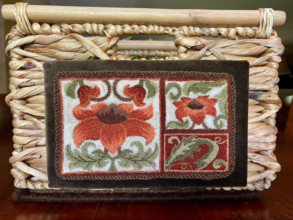 Floral Punch Needle Pattern - Botanical Design by Orphaned Wool