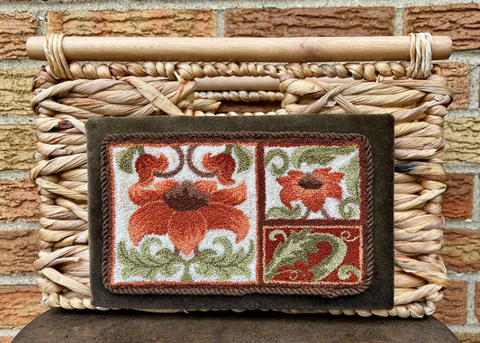 Floral Punch Needle Pattern - Botanical Design by Orphaned Wool