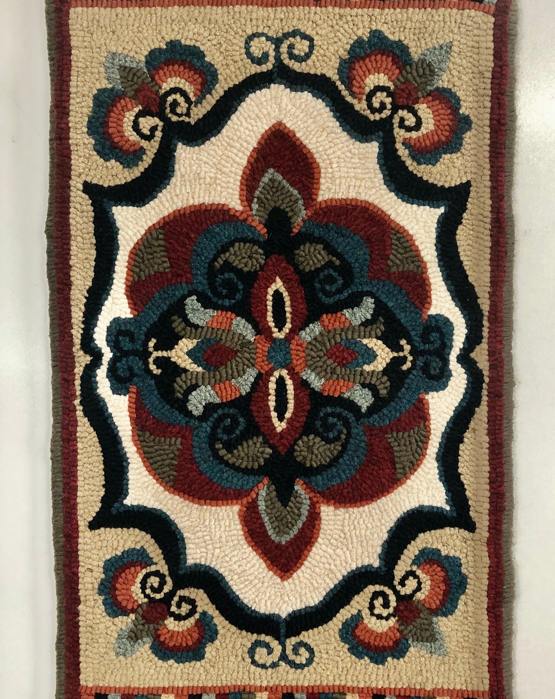 Antiquity-Paper Rug Hooking Pattern, By Orphaned Wool