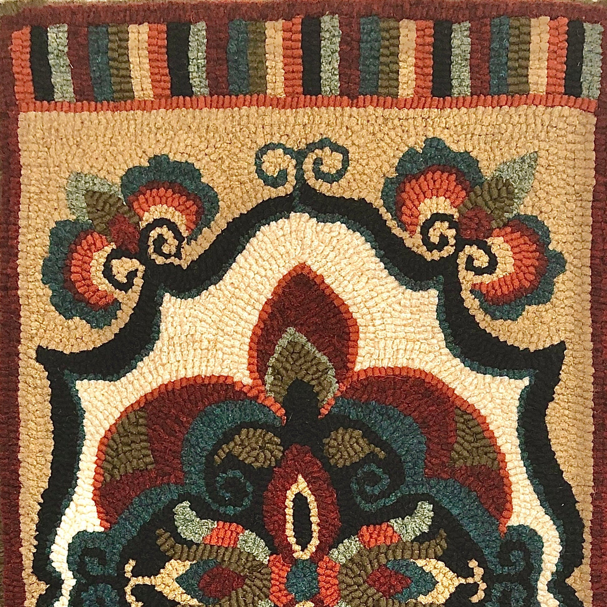 Antiquity-Paper Rug Hooking Pattern, By Orphaned Wool
