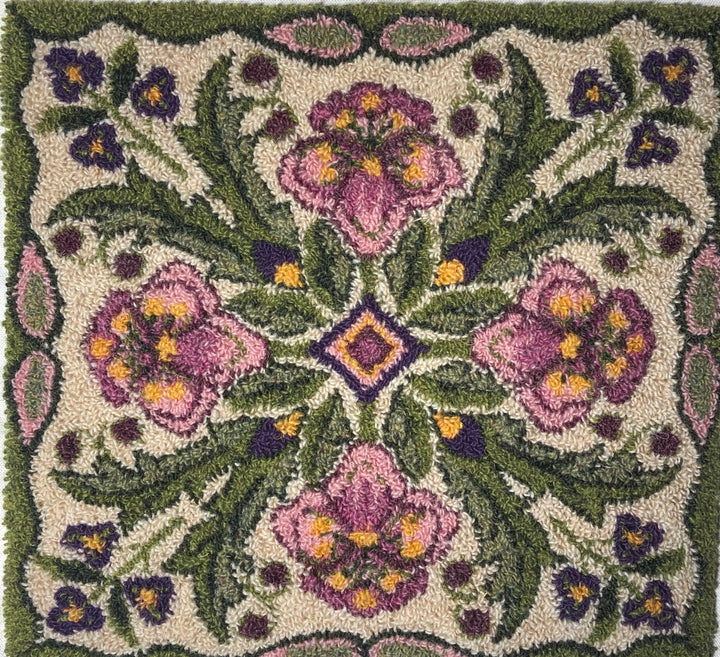 Floral & Plant Rug Hooking Patterns | Botanical Designs | Orphaned Wool ...