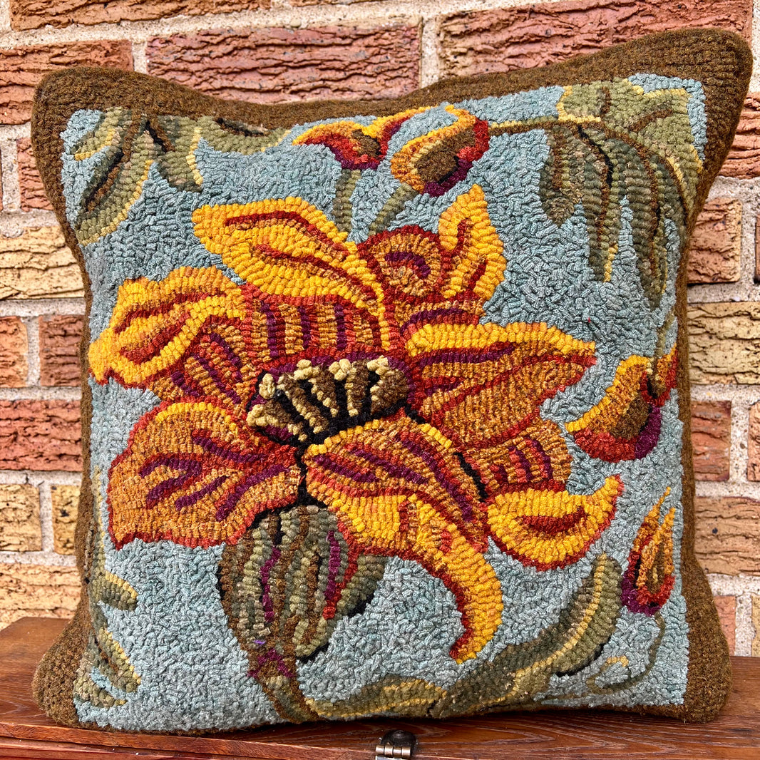 Linen Rug Hooking Patterns | Hand-Drawn on Natural Linen – Orphaned Wool
