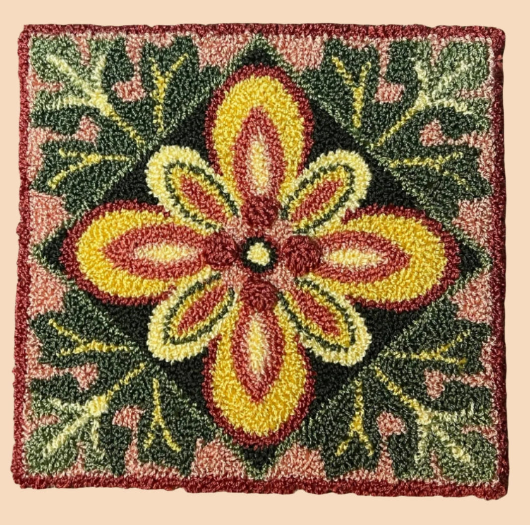Geometric Punch Needle Patterns | Structured & Modern Designs ...