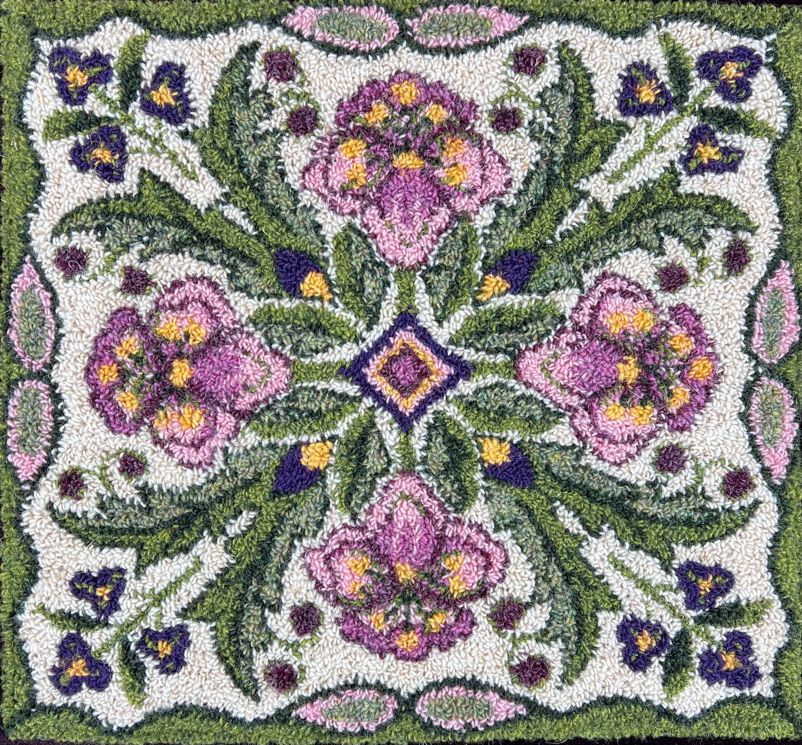 Paper Rug Patterns Rug Hooking Paper Patterns | Enlargeable & Custom Size Designs ...