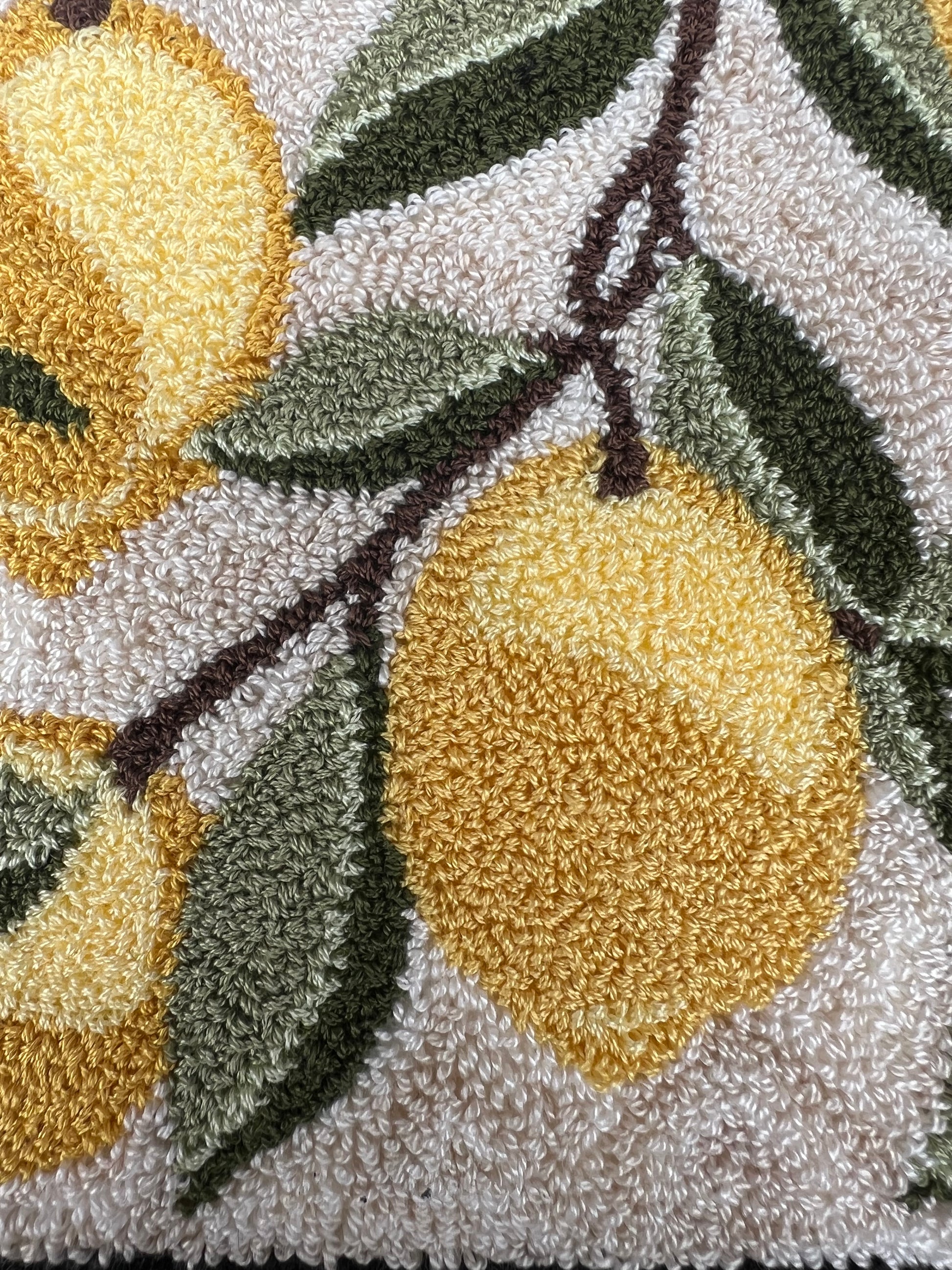 Bright, fresh, and full of cheer, Little Lemons is a delightful punch needle pattern designed to bring a splash of sunshine to your home. This 5 ½" x 5 ½" design is part of Orphaned Wool's upcoming Fruit Series and is available exclusively as a free PDF download for our email subscribers.