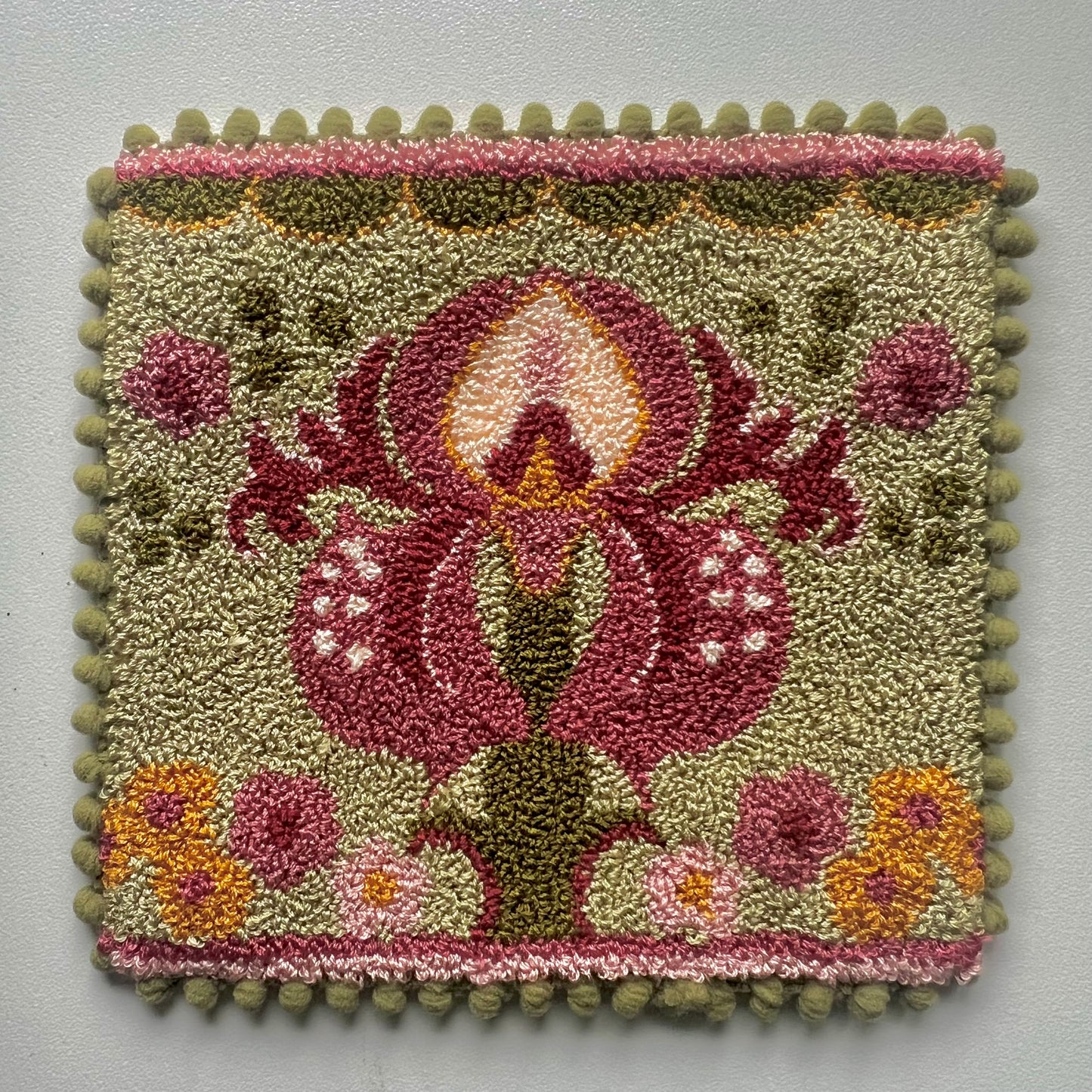 Delicate Flora - Punch Needle Pattern (Paper or Cloth)