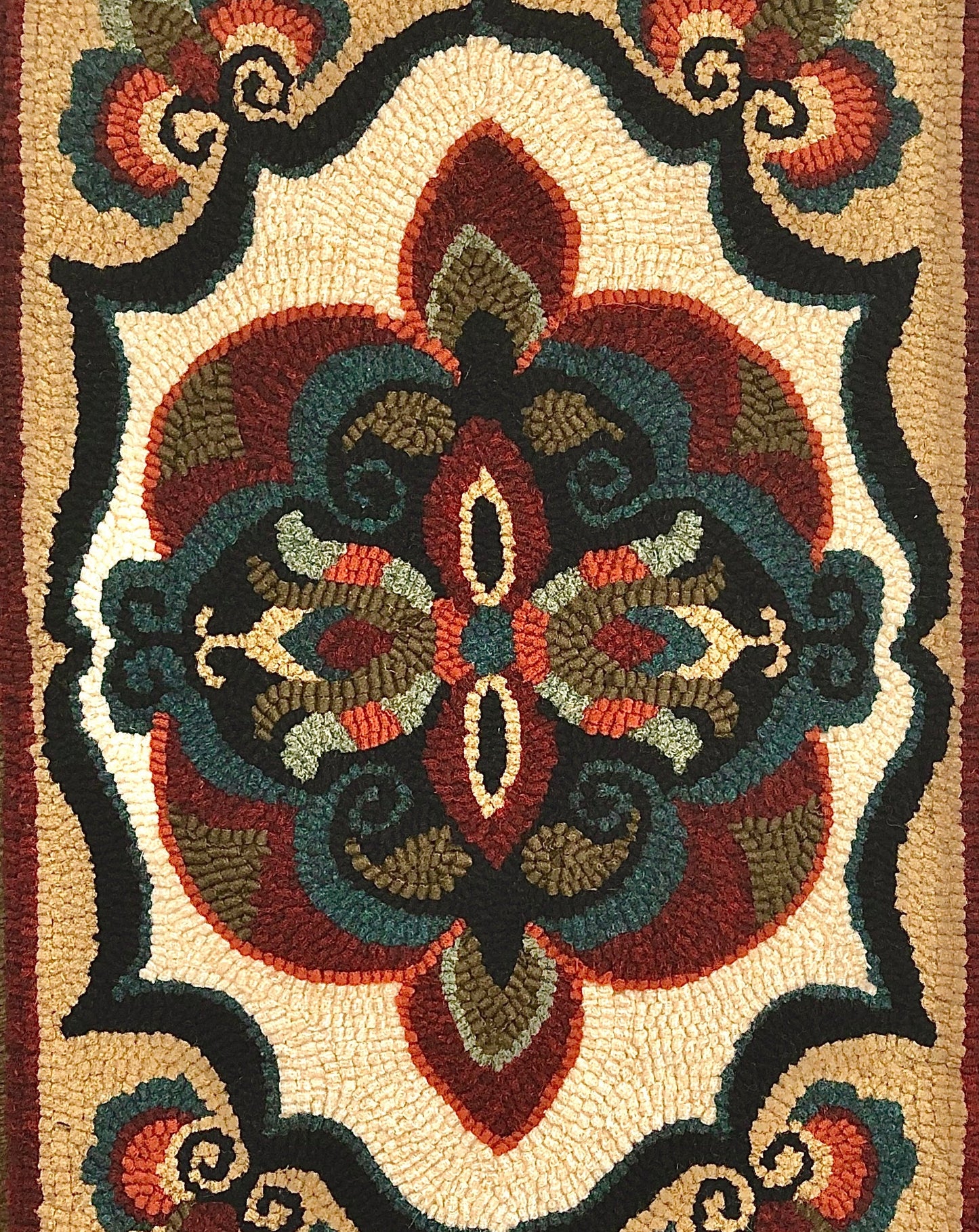 Antiquity-Paper Rug Hooking Pattern, By Orphaned Wool