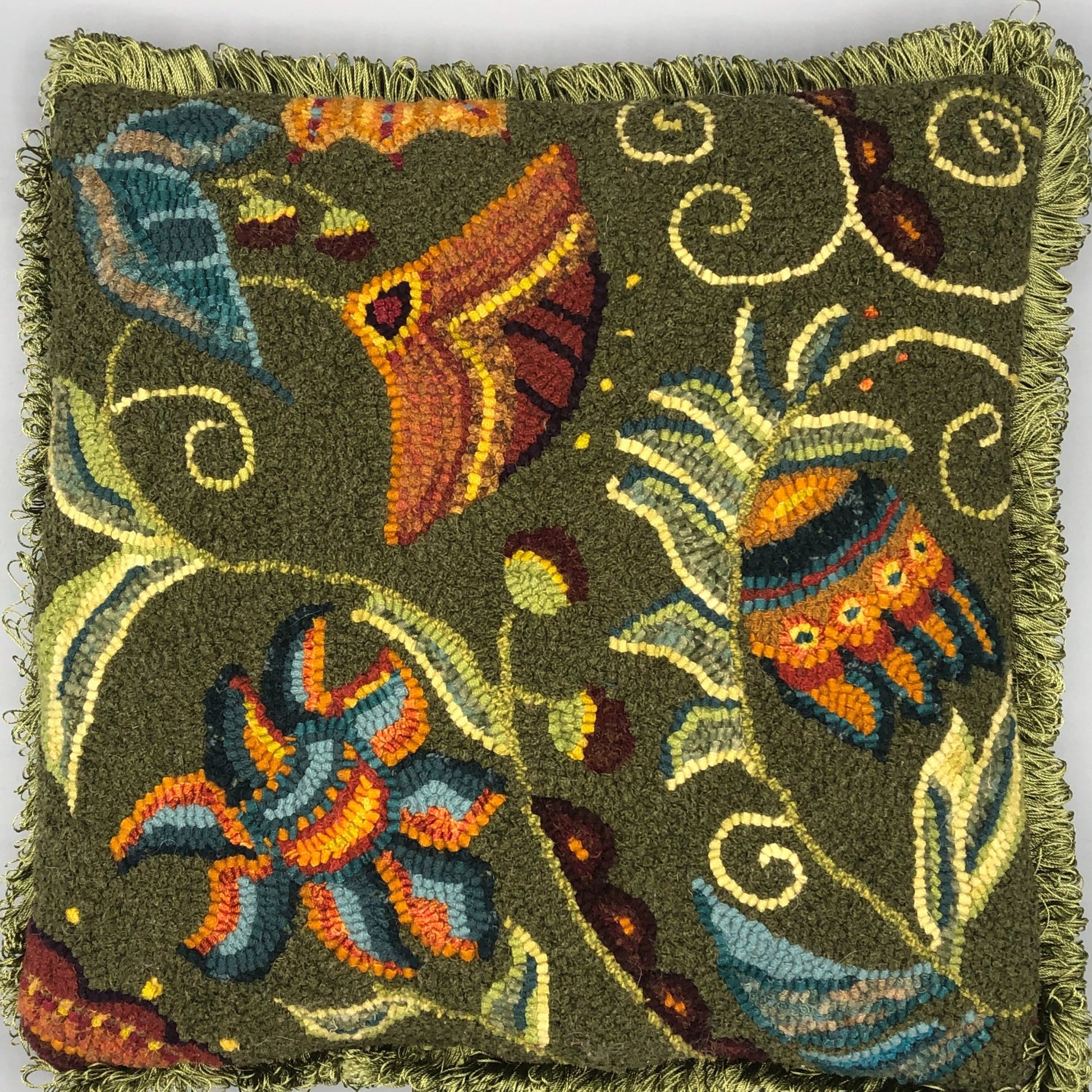 Awakening 1414 -Rug Hooking Pattern on Linen, By Orphaned Wool