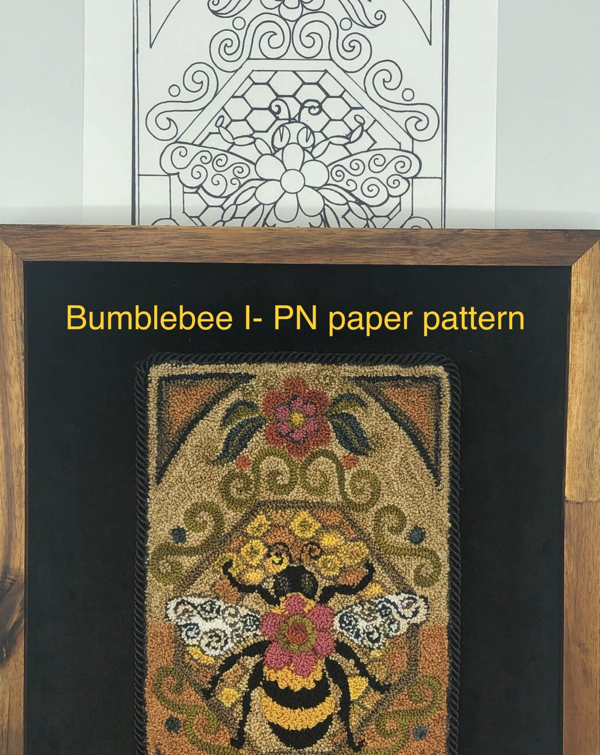 BEST SELLER Bumble Bee Punch Needle Embroidery Kit -   Punch needle  embroidery, Punch needle patterns, Punch needle