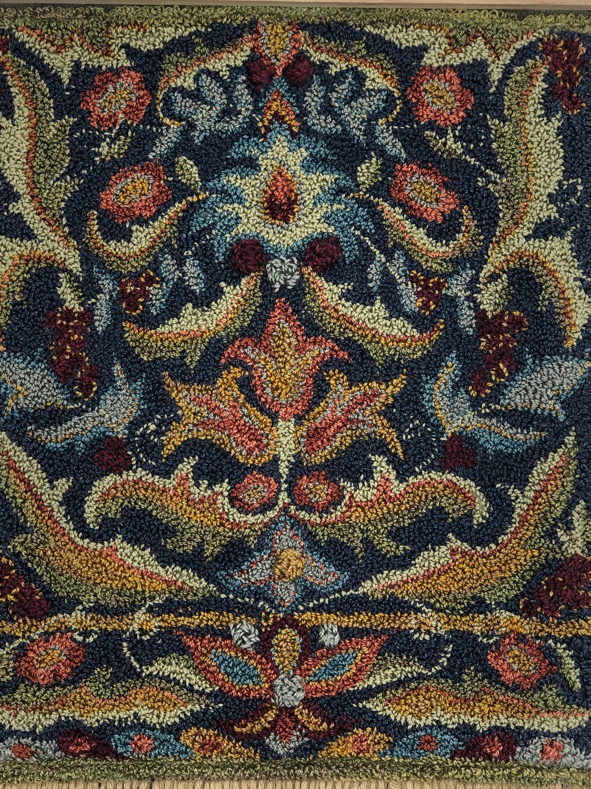 Tapestry Mini-Paper Rug Hooking Pattern – Orphaned Wool